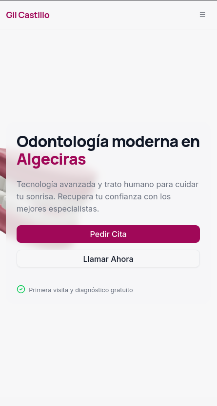 Web para Clínica Dental con 3D Interactivo | Landing Page + SEO Local screenshot 5