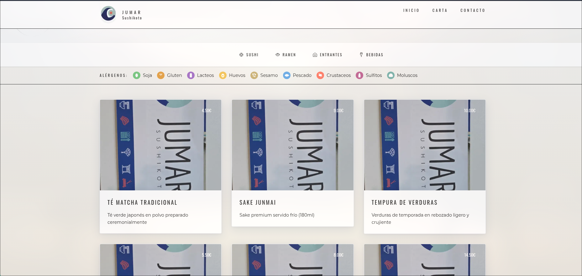 App de sushi a domicilio: pide sushi online en minutos screenshot 3